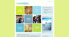 Desktop Screenshot of possibilitiestraining.com